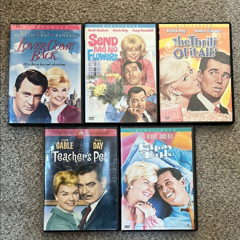 Classic Doris Day DVD Collection - 5 Movies on DVD / 50’s & 60’s Films